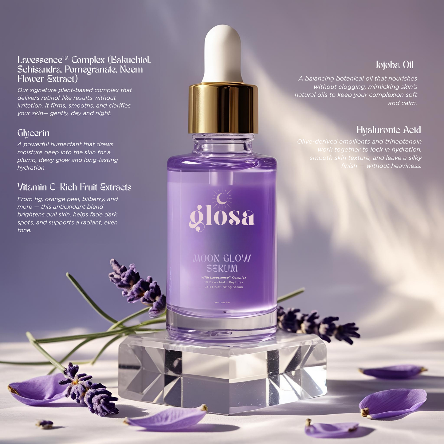 GLOSA™ Moon Glow Serum